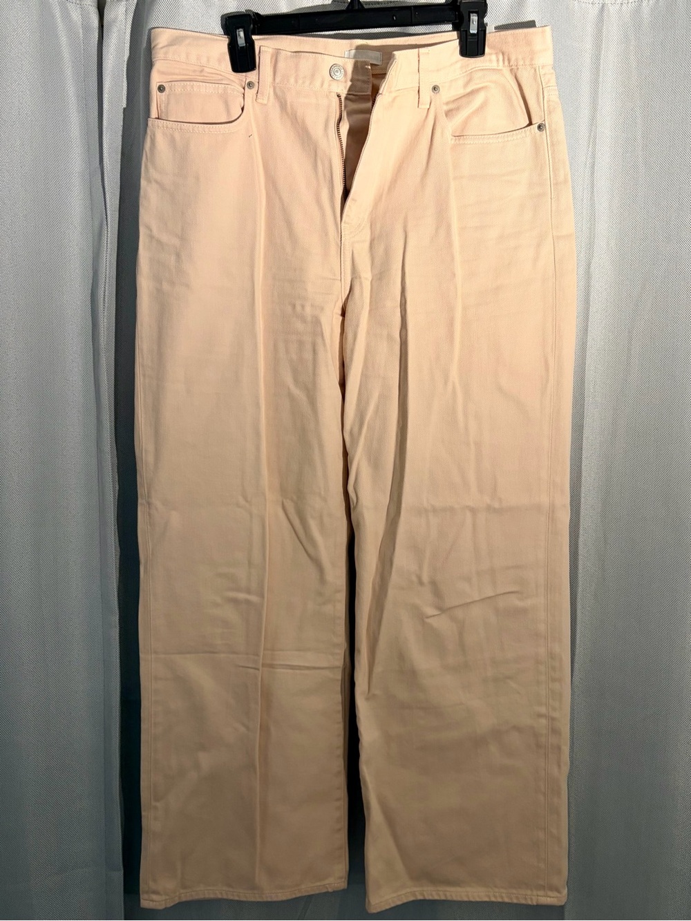 UNIQLO Wide Straight Jeans Pink Size 32